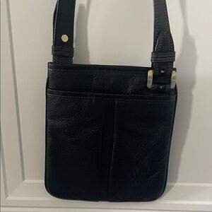 Michael Kors Black Leather Crossbody